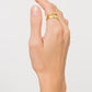 The Hammered Double Ring
