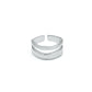 The Hammered Double Ring
