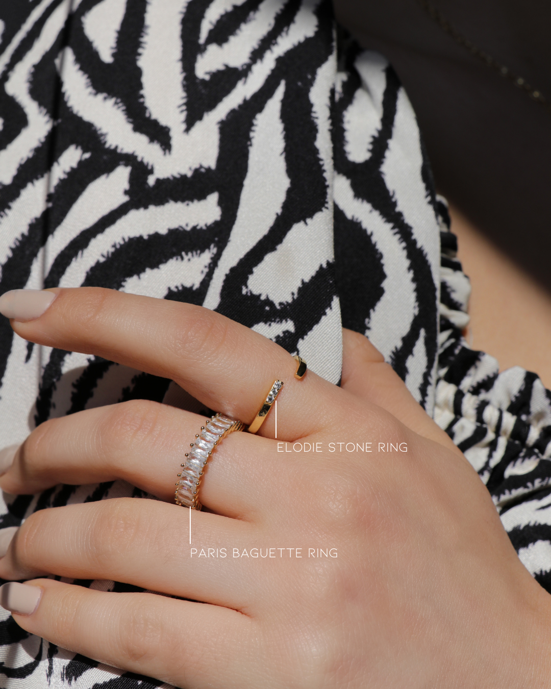 The Elodie Stone Ring