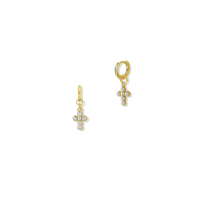 The Esther Cross Earrings