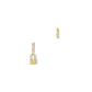 The Mason Lock Hoop Earring