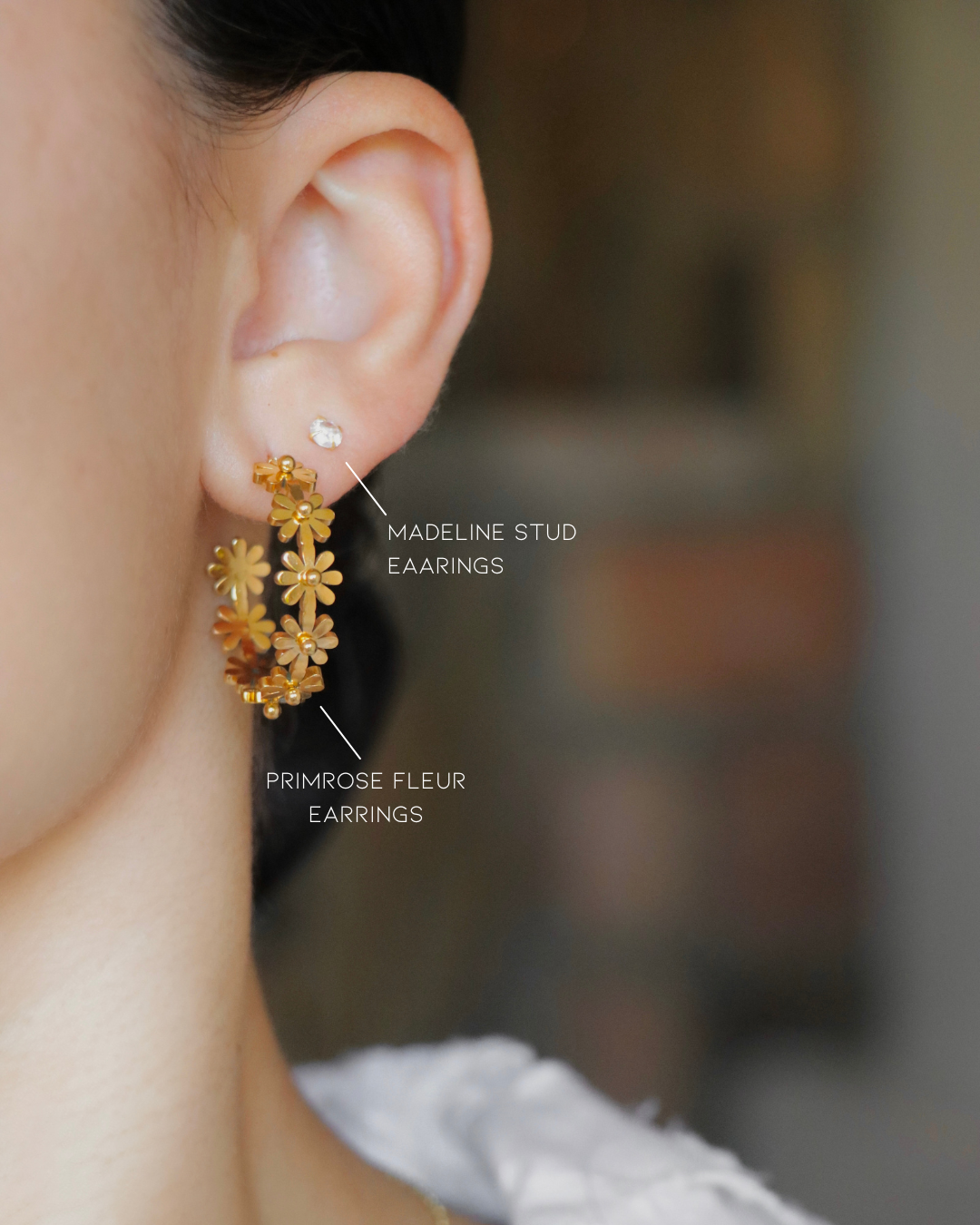 The Primrose Fleur Earrings
