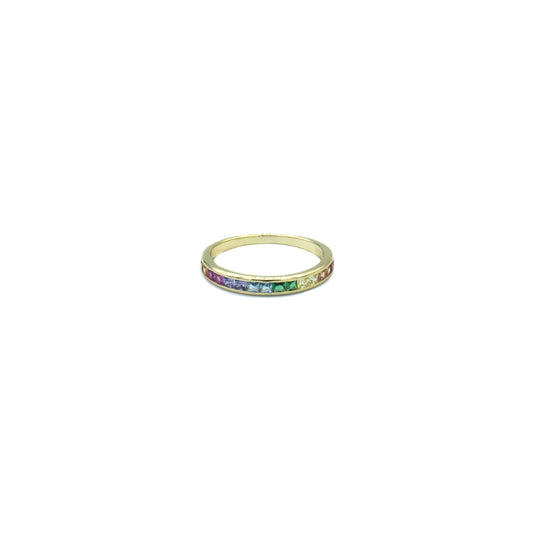 The Dainty Rainbow Ring