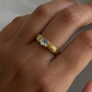 The Aurora Ribbed Ring